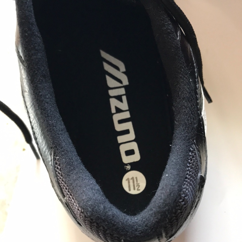 NIB Mizuno 12M Low Molded Black Baseball Cleats - Picture 5 of 7
